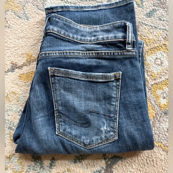 Silver Jeans Women's Boot Cut Jeans - Blue - Picture 2 of 4